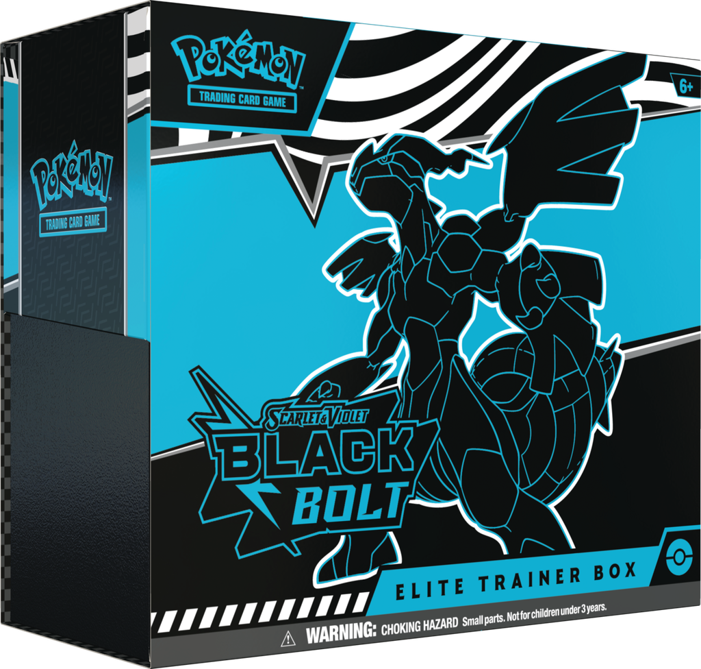 POKEMON CARDS ELITE TRAINER BOX BLACK BOLT