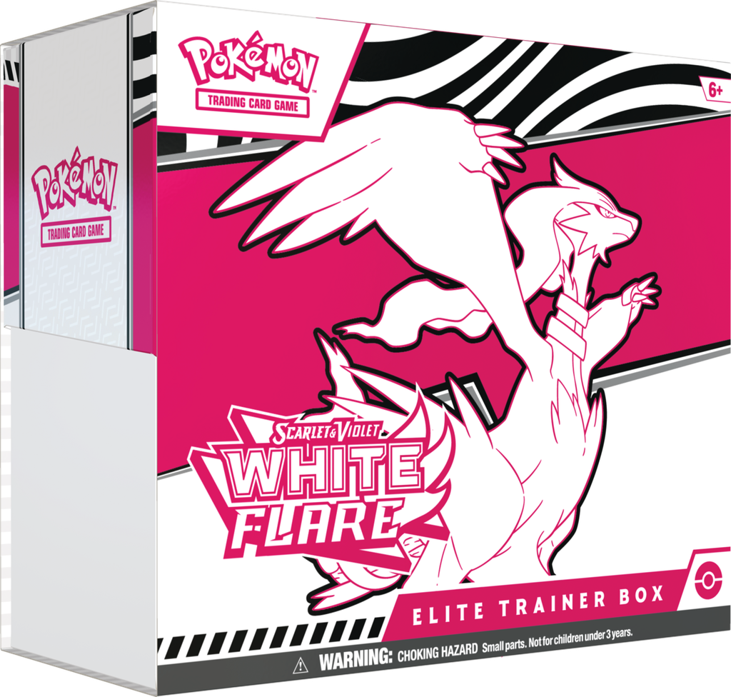 POKEMON CARDS ELITE TRAINER BOX WHITE FLARE