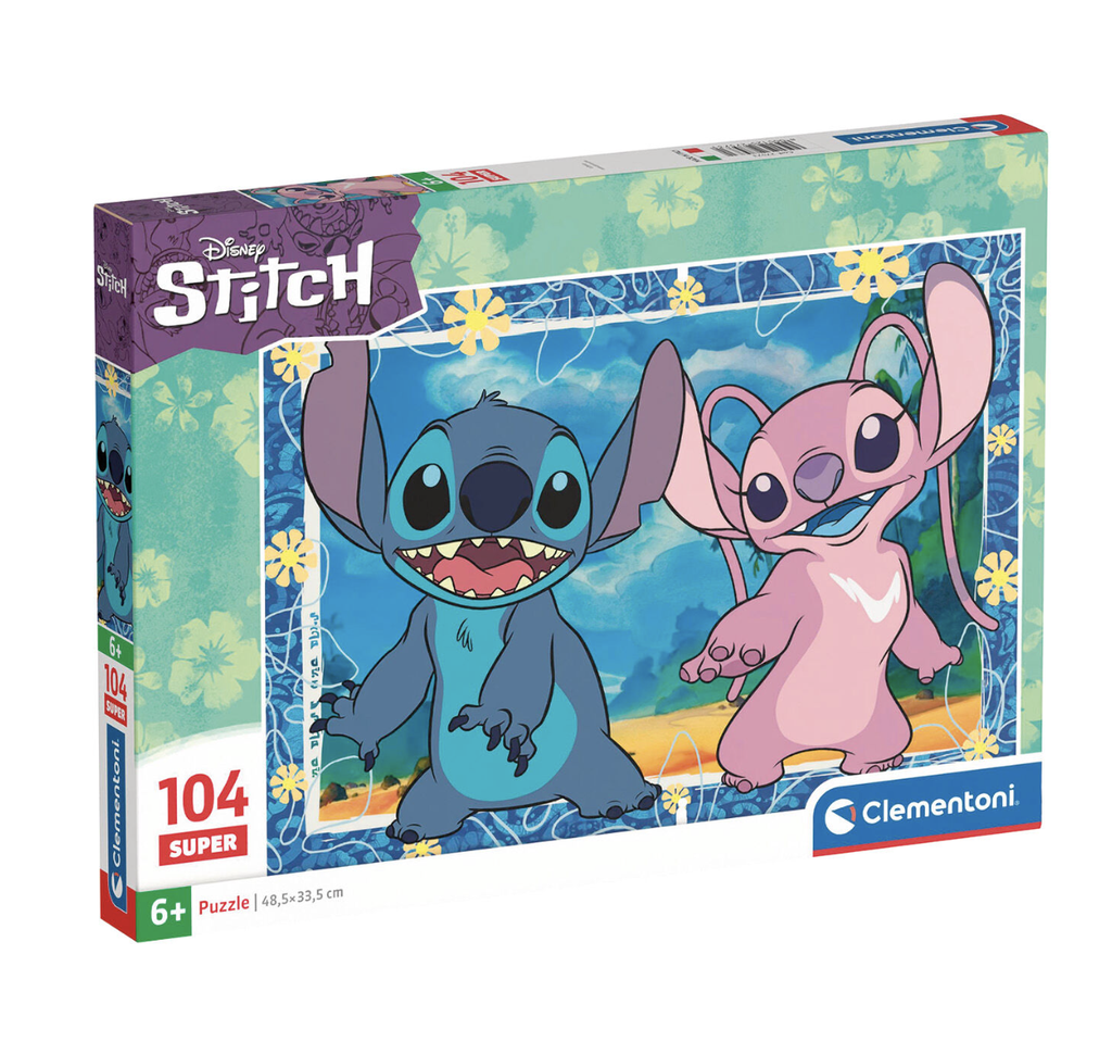 CLEMENTONI PUZZLE 104PCS STITCH