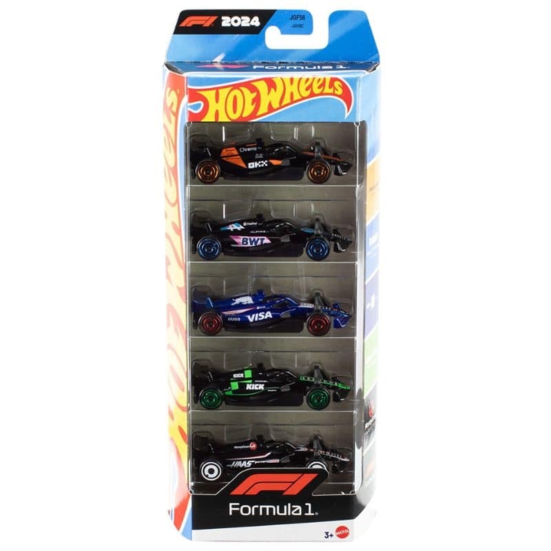 HOT WHEELS JGF58 FORMULA 1 5-PACK