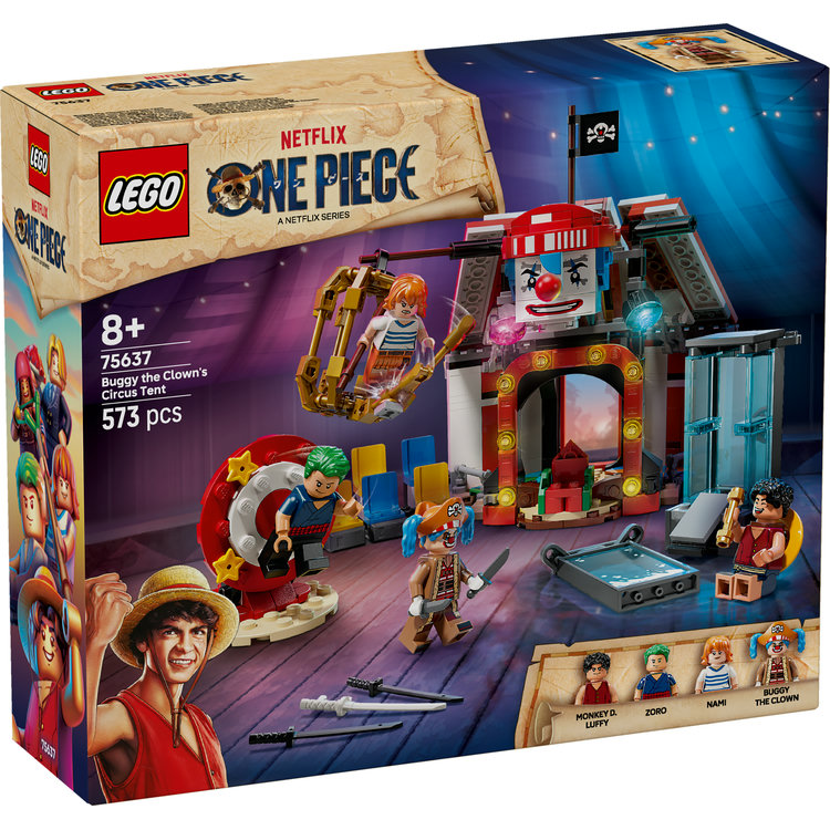 LEGO 75637 BUGGY THE CLOWN'S CIRCUS TENT