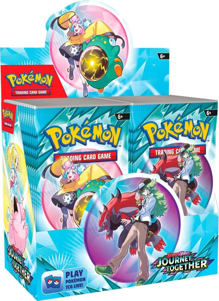 POKEMON CARDS JOURNEY TOGETHER BOOSTER BOX