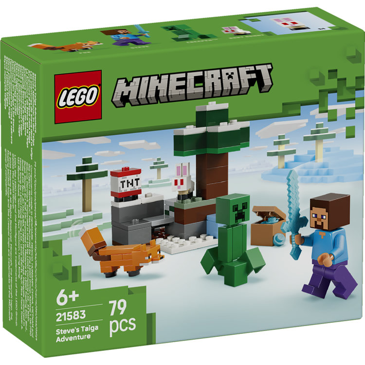 LEGO 21583 STEVE'S TAIGA ADVENTURE
