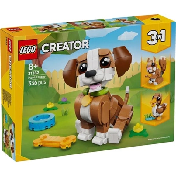 LEGO 31382 CUTE ANIMALS: PLAYFUL PUPPY
DOG