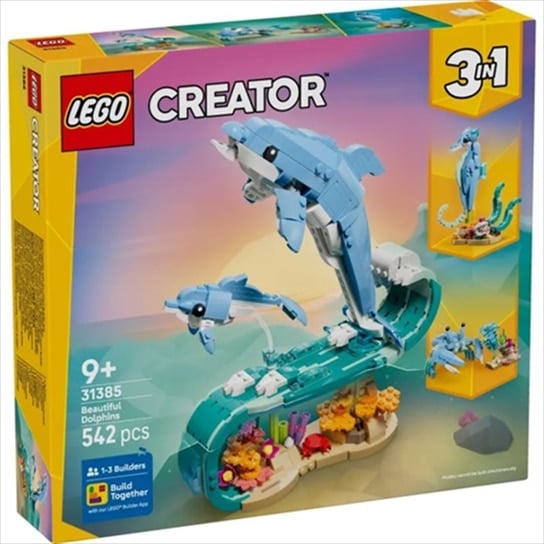 LEGO 31385 SEA ANIMALS: BEAUTIFUL DOLPHINS