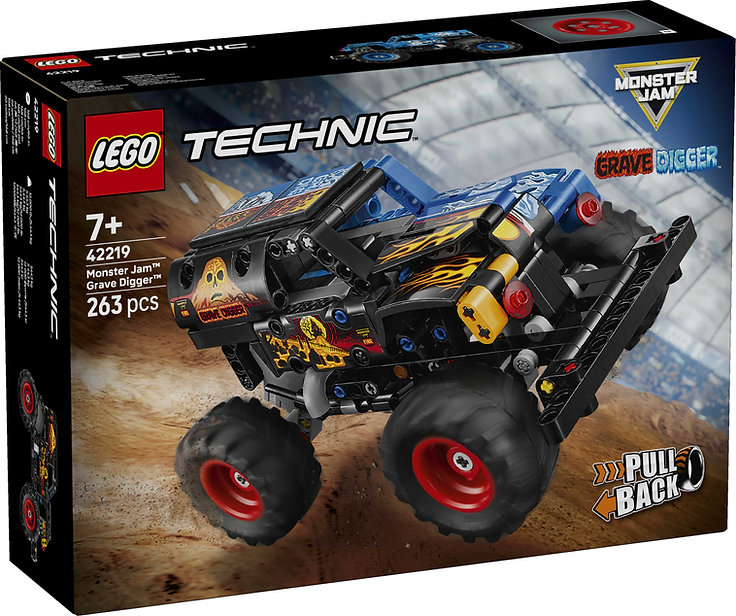 LEGO 42219 MONSTER JAM™ GRAVE DIGGER™
FIRE AND ICE