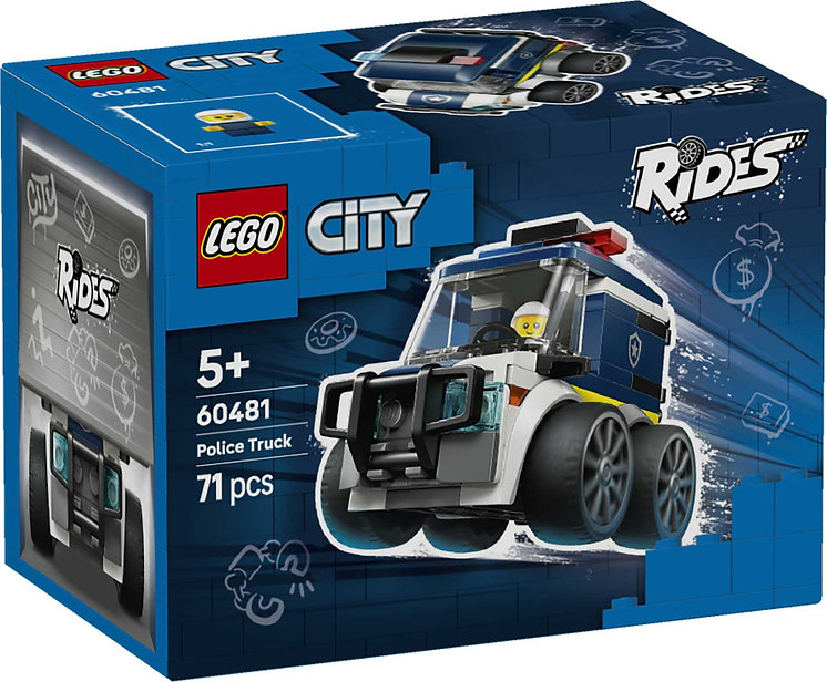 LEGO 60481 RIDES – POLICE TRUCK