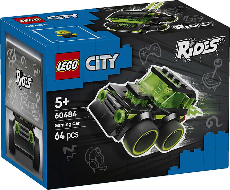 LEGO 60484 RIDES – GAMING RACE CAR
