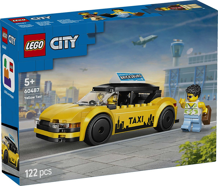 LEGO 60487 YELLOW TAXI