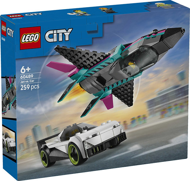 LEGO 60489 JET VS. CAR
