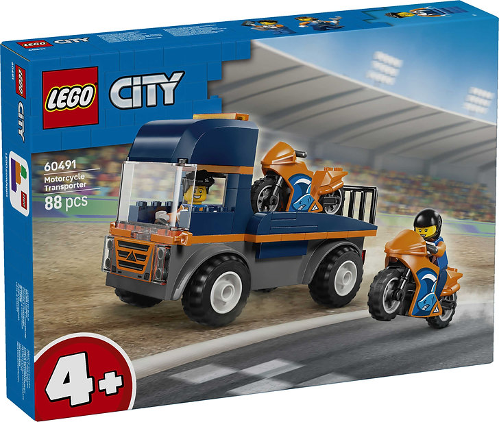 LEGO 60491 MOTORCYCLE TRANSPORTER