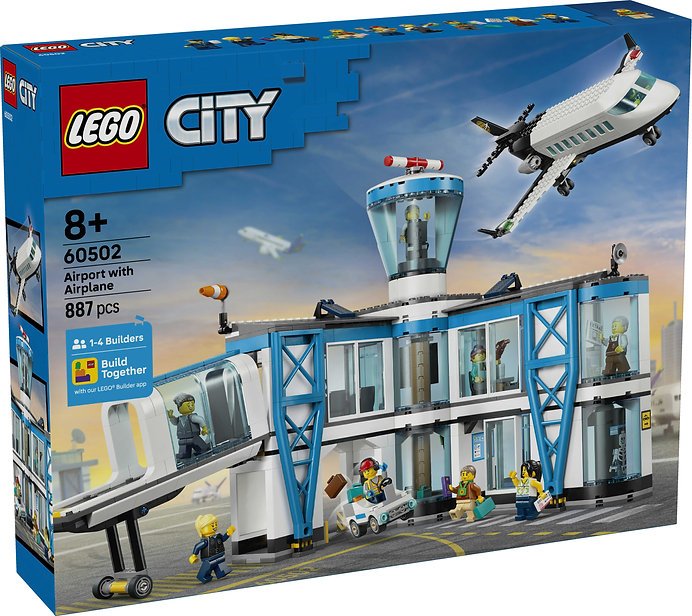 LEGO 60502 AIRPORT WITH AIRPLANE