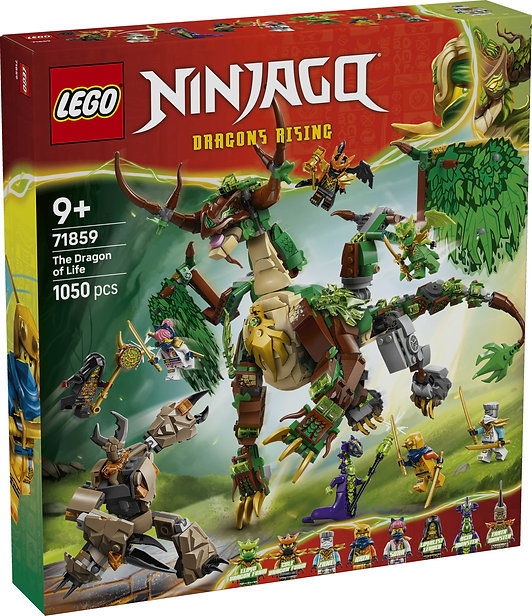 LEGO 71859 THE DRAGON OF LIFE