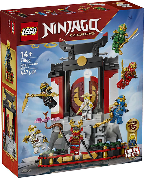 LEGO 71866 NINJA CHARACTER DISPLY
