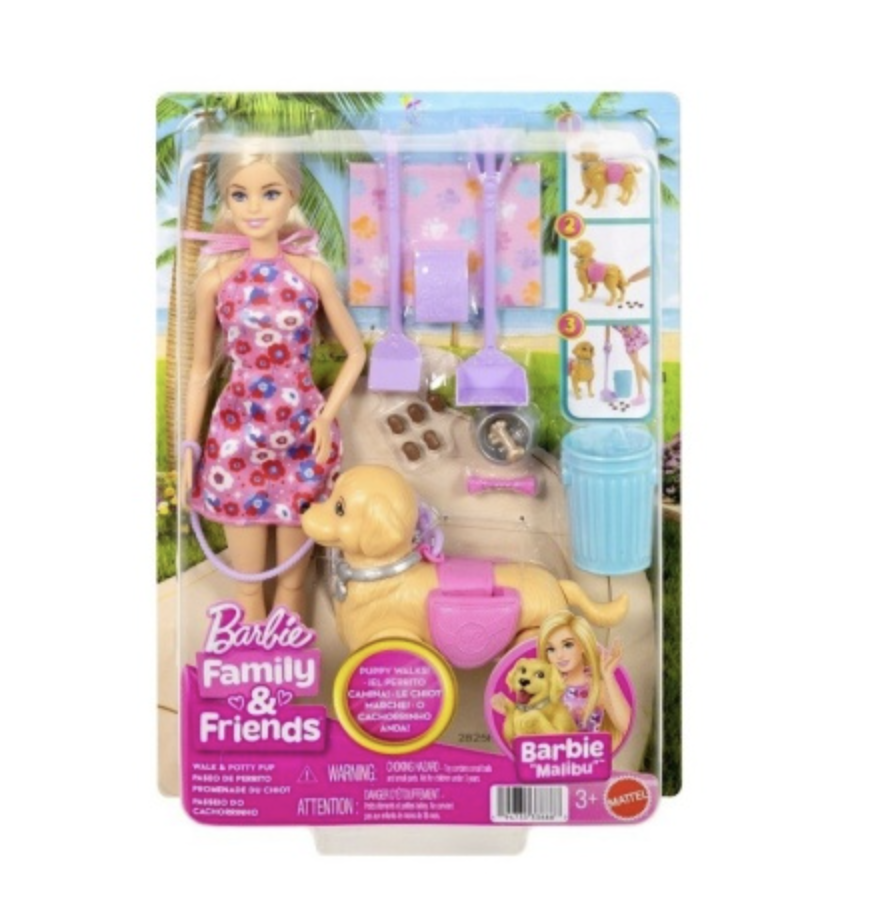 BARBIE JJB46 PUPPY WALKS
