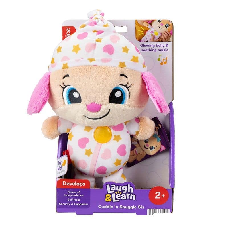 FISHER PRICE JMM45 PUPPY HUG PINK