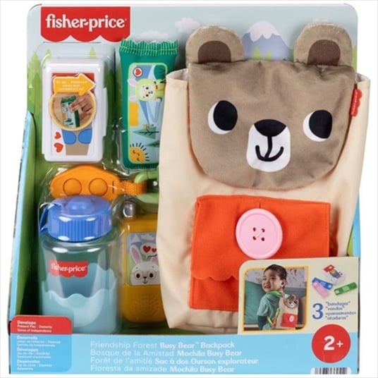 FISHER PRICE JLB86 FRIENDSHIP FOREST BUSY BACKPACK