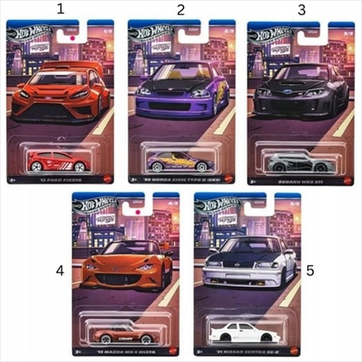 HOT WHEELS JLT20 SILVER SERIES COMPACT KINGS