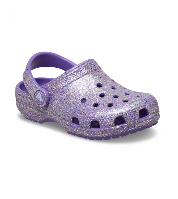 CROCS GLITTER CLOG K PURPLE 212562-510