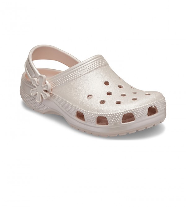 CROCS PEARL SHINE CLOG T QUARTZ 212815-6UR