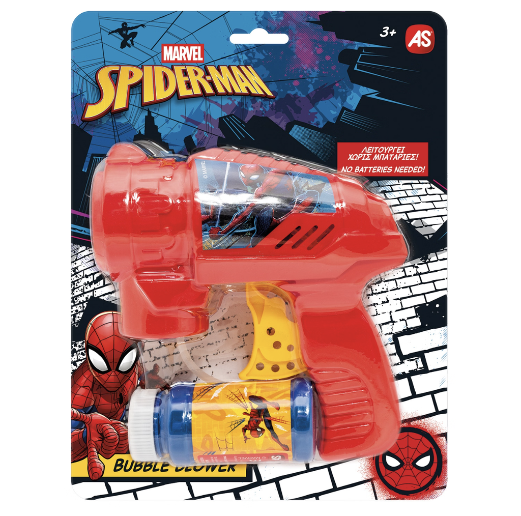 BUBBLE BLOWER SPIDERMAN