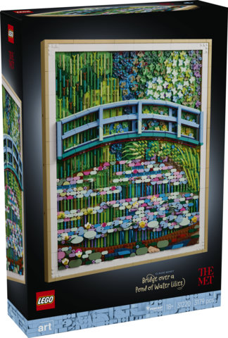 LEGO 31220 CLAUDE MONET – BRIDGE OVER A POND OF WATER LILIES