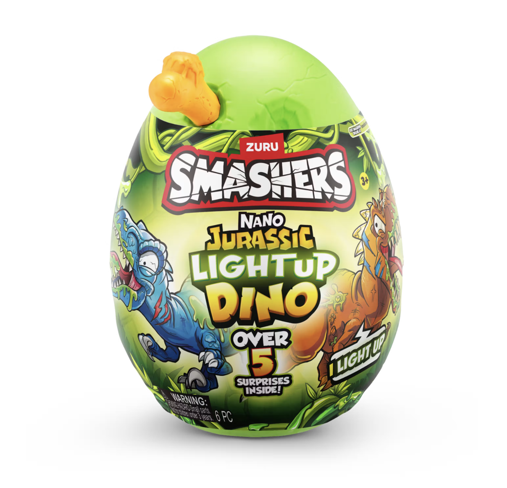 SMASHERS NANO JURASSIC LIGHT UP DINO