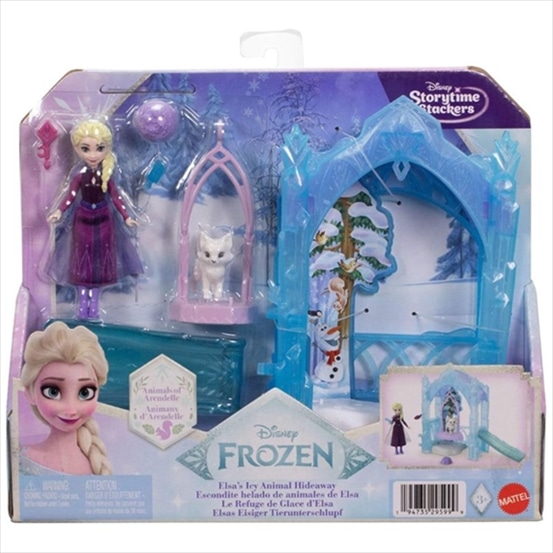 DISNEY JFG29 FROZEN ELSA'S ICY ANIMAL HIDEAWAY