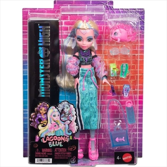 MONSTER HIGH JHK33 LAGOONA BLUE