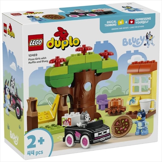 LEGO 10469 PIZZA GIRLS WITH MUFFIN AND BLUEY