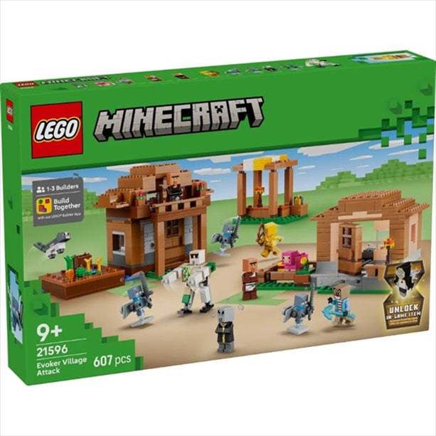 LEGO 21596 EVOKER VILLAGE ATTACK