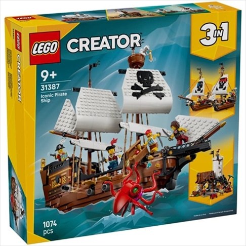 LEGO 31387 ICONIC PIRATE SHIP