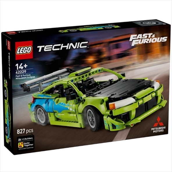 LEGO 42229 FAST AND FURIOUS MITSUBISHI ECLIPSE CAR