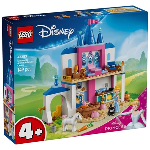 LEGO 43283 CINDERELLA ANIMAL FRIENDS CASTLE