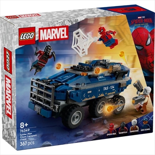 LEGO 76349 SPIDER-MAN PRISON TRANSPORT CHASE