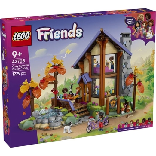 LEGO 42705 COZY FALL FOREST CABIN