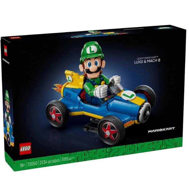 LEGO 72050 MARIO KART™ – LUIGI & MACH 8