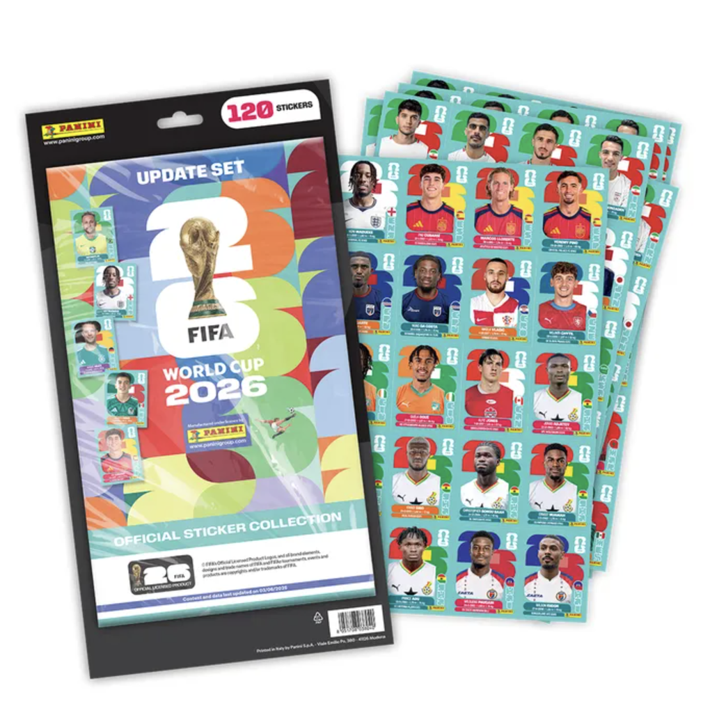 PANINI STICKERS FIFA WORLD CUP 2026 UPDATE SET