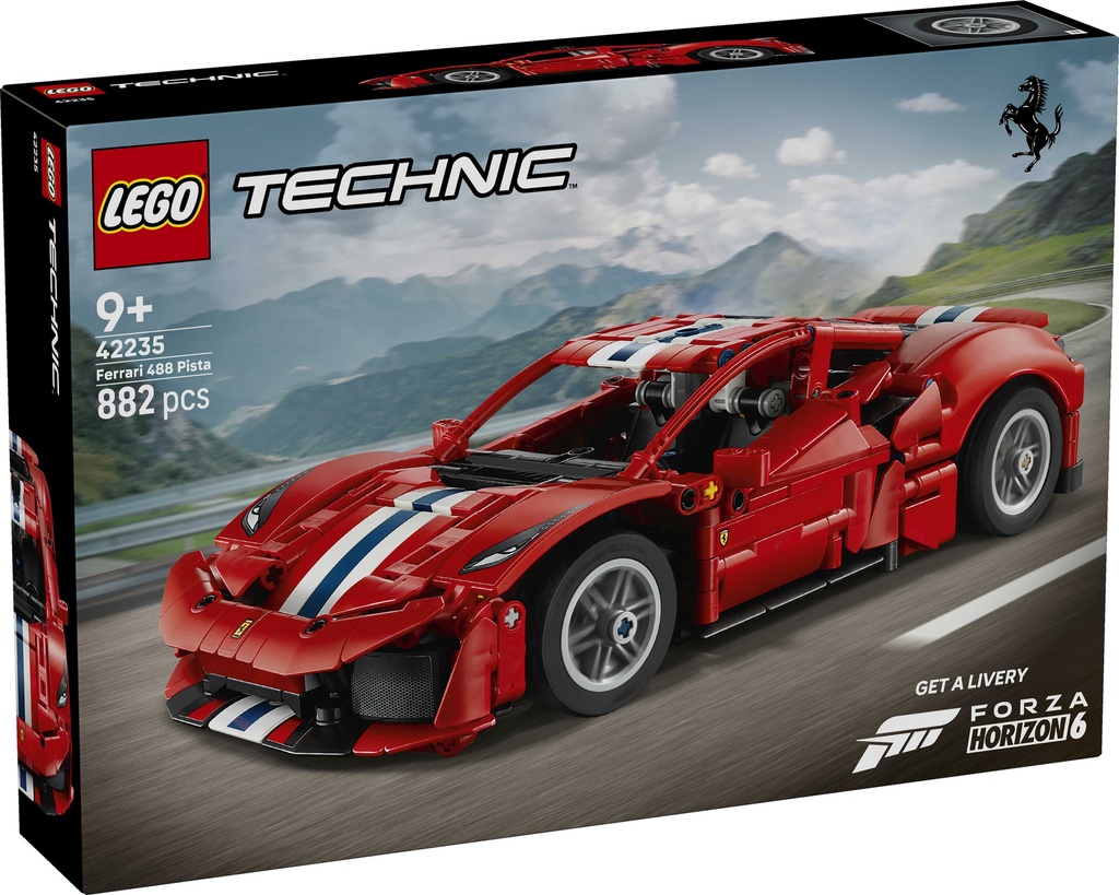 LEGO 42235 FERRARI 488 PISTA CAR