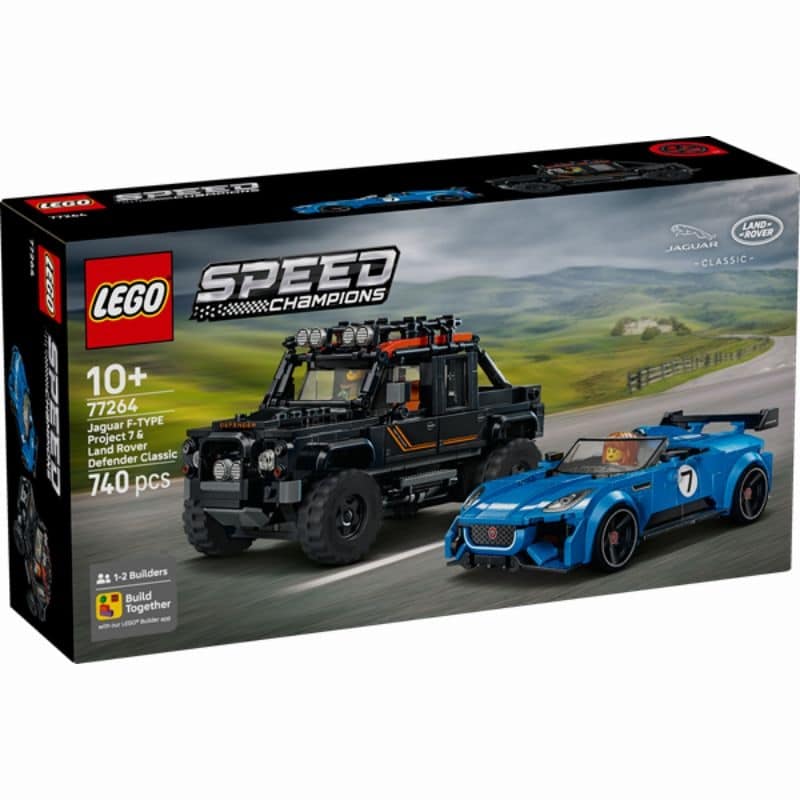 LEGO 77264 JAGUAR PROJECT 7 & LAND ROVER DEFENDER