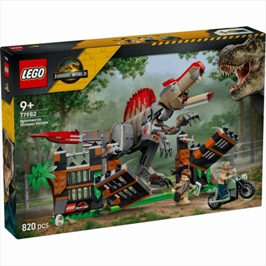 LEGO 77982 SPINOSAURUS DINOSAUR ESCAPE