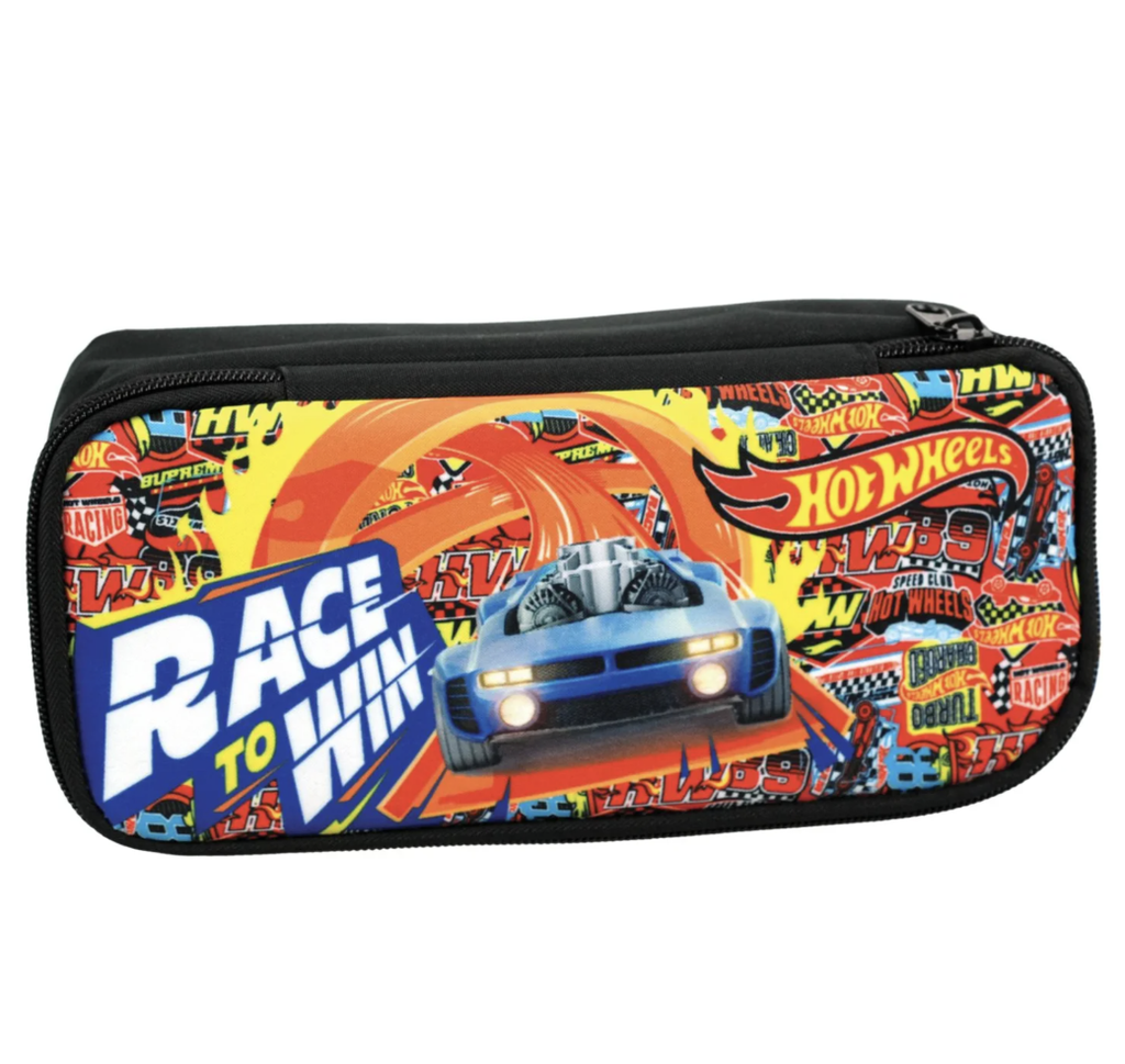 P/CASE OVAL HOT WHEELS RACE TO WIN