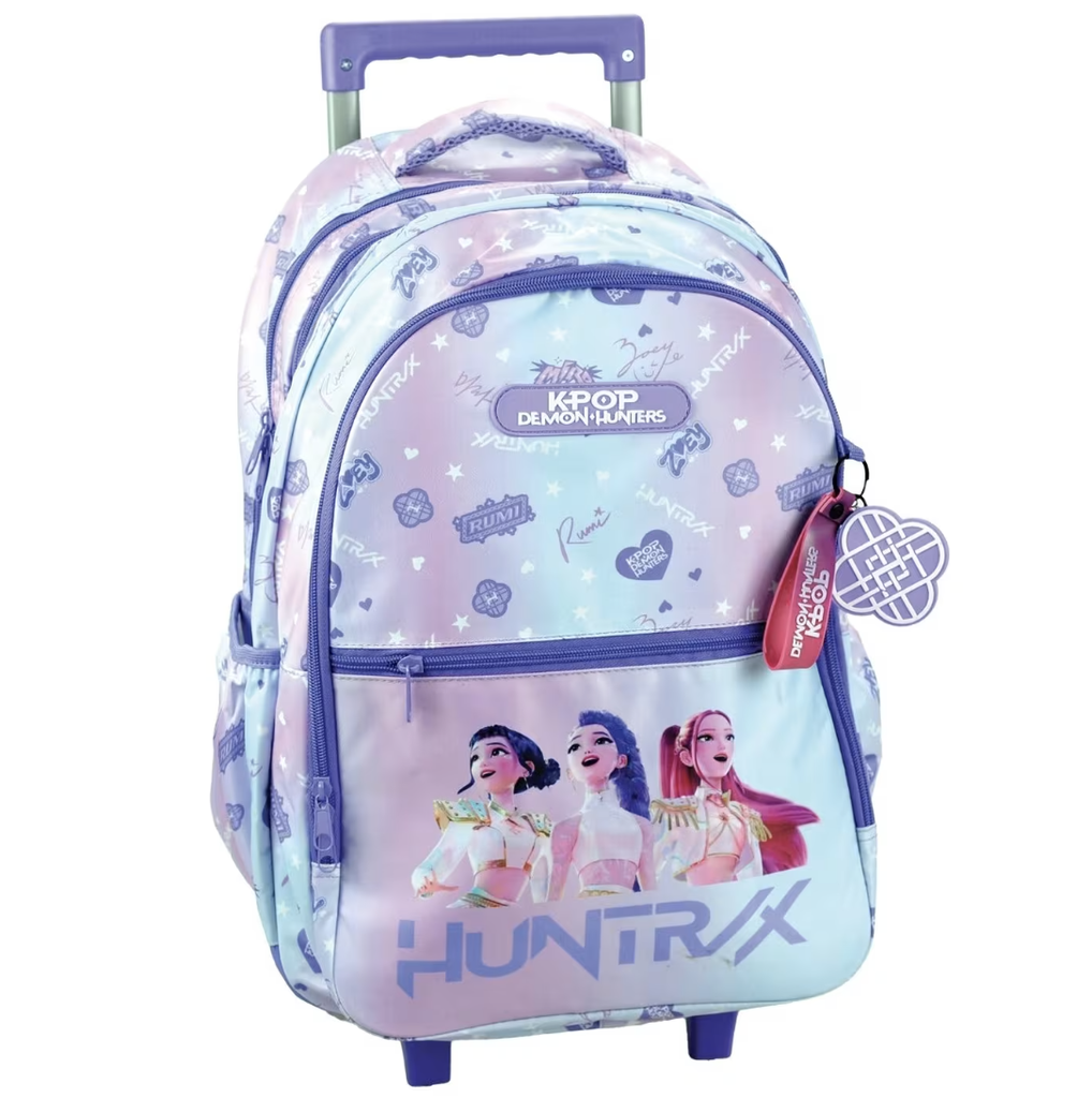 TROLLEY BAG PURPLE DEMON HUNTERS