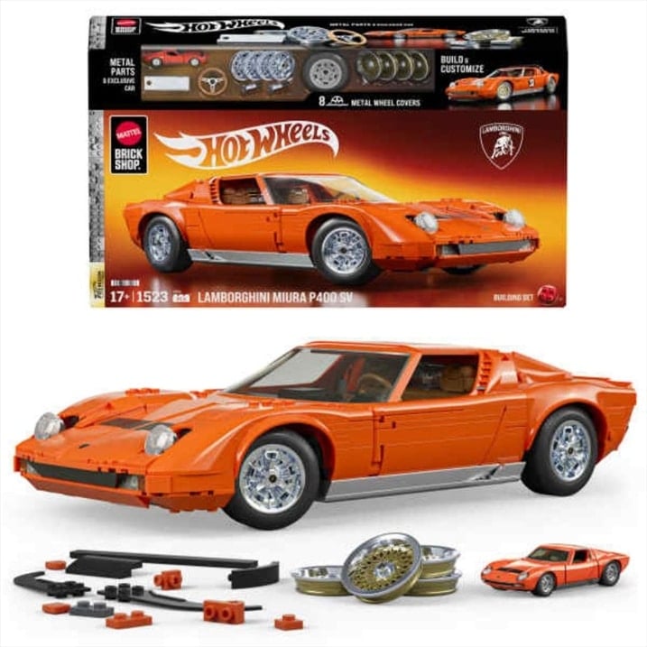 BRICK - HW PREMIUM SERIES - LAMBORGHINI '71 MIURA P400 SV
