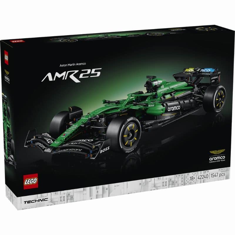 LEGO 42240 ASTON MARTIN ARAMCO AMR25
F1® CAR