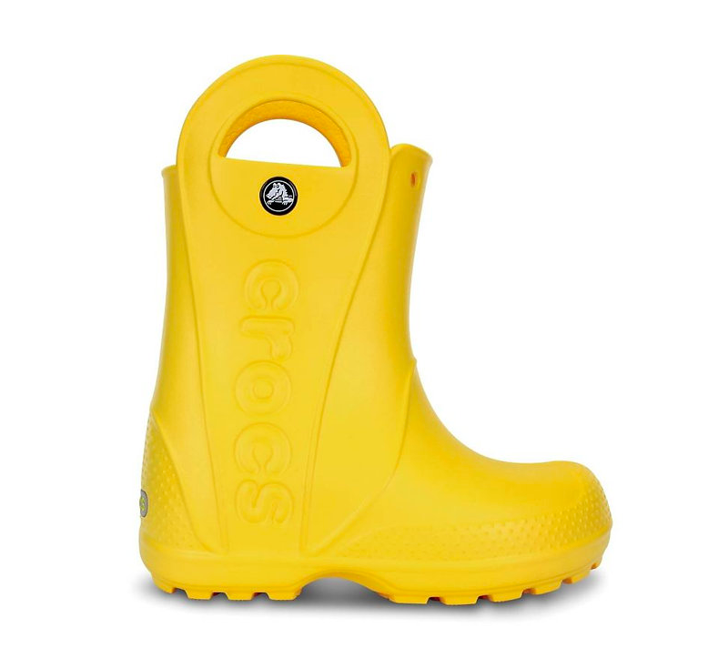 CROCS HANDLE IT RAIN BOOT YELLOW KIDS 211052-730