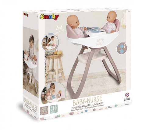 BABY NURSE TWINS HIGH CHAIR 220371