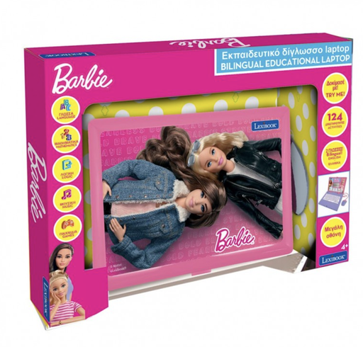 [RFJC598BBi8] BARBIE BILINGUAL EDUCATIONAL LAPTOP