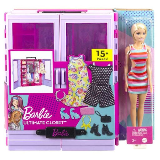 [MTHJL66] BARBIE HJL66 ULTIMATE CLOSET WITH DOLL