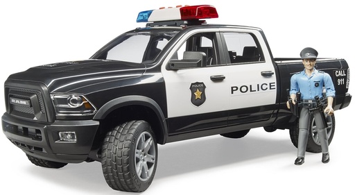 [BR2505] BRUDER 2505 RAM POLICE TRUCK & POLICE MAN
